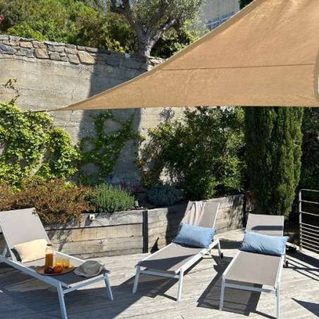 Toile de jute triangle