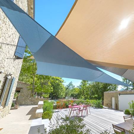 voile d'ombrage microperforée