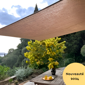 Sonnensegel aus natürlicher...