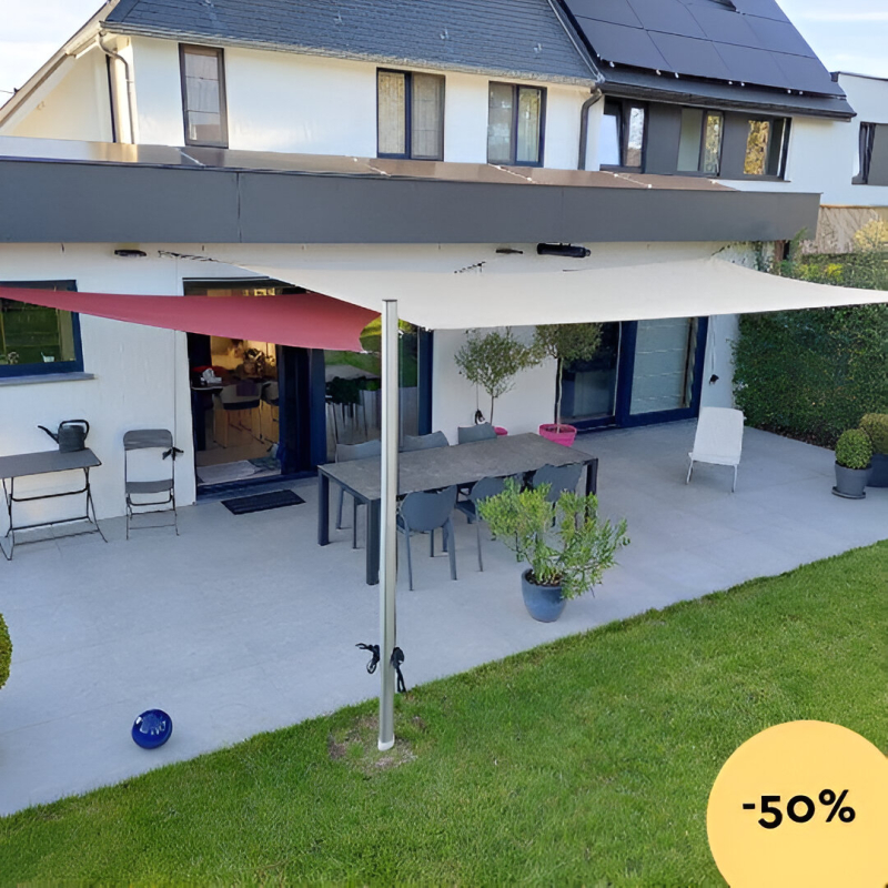 Voiles ombrage ajourees