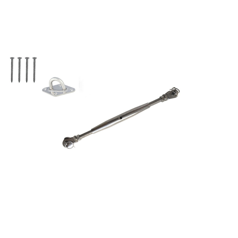 Short wall mount for wooden wall