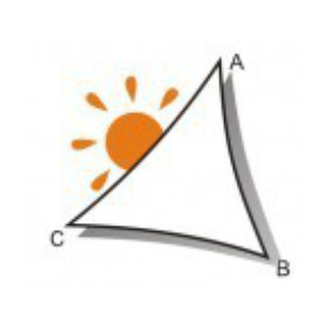 Voile Triangle Personnalisée