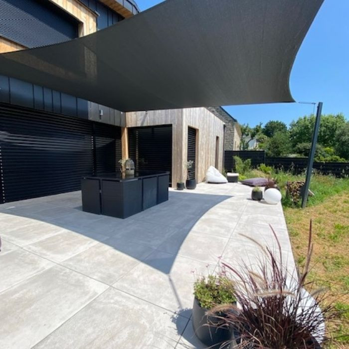 Voile ombrage microperforée rectangle