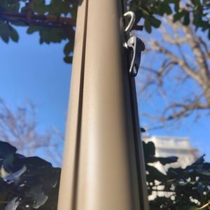 Poteau de voile d'ombrage pour terrasse