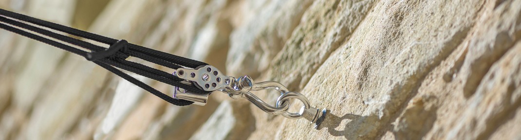 Fixation murale voile d'ombrage