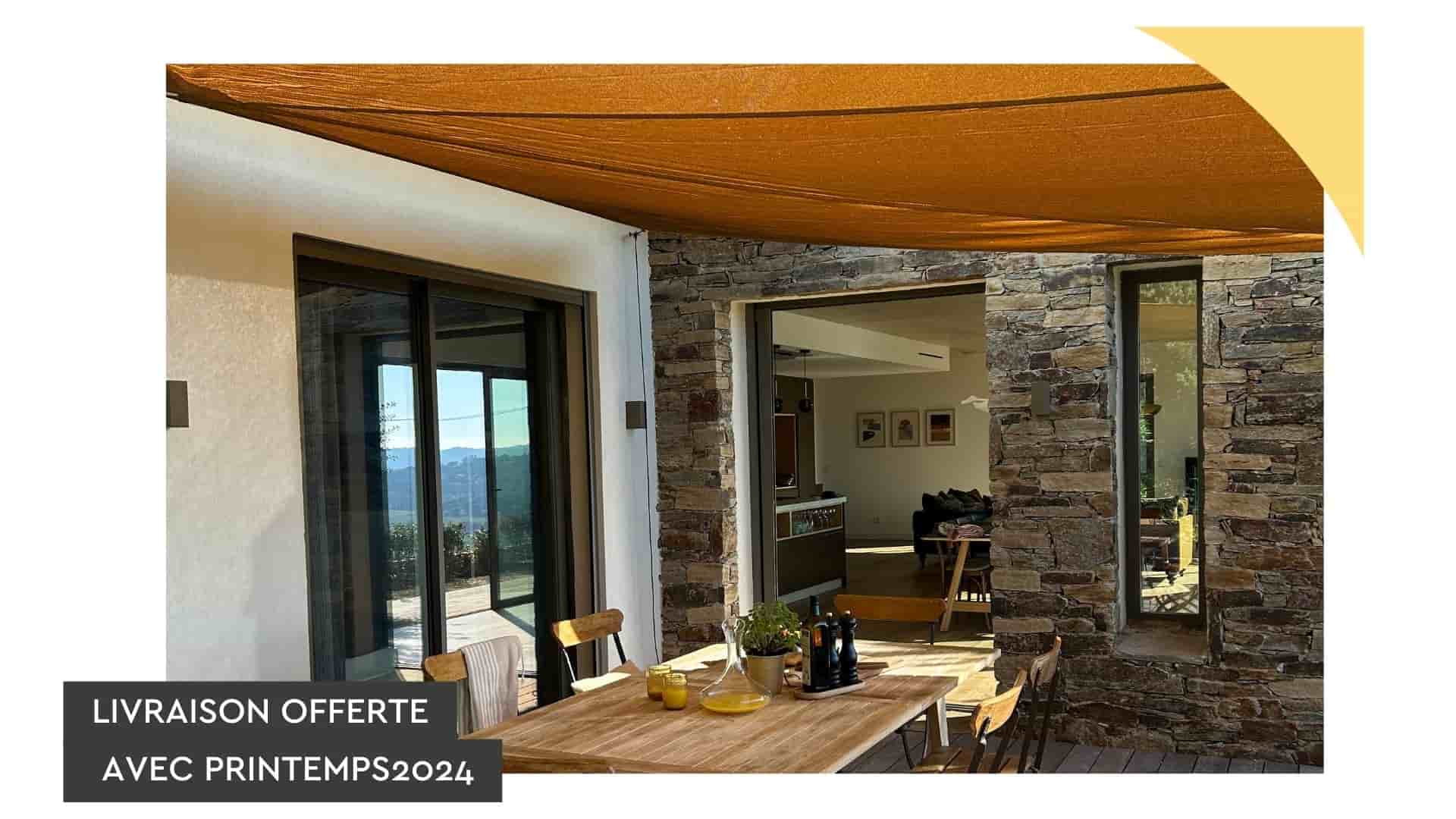 Transport offert  voile d'ombrage