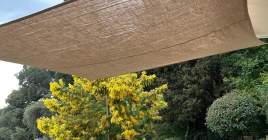 Toile ombrage coco rectangulaire